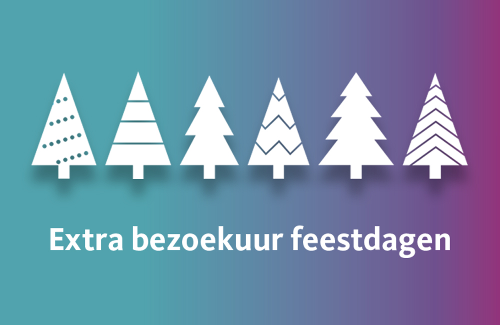 Extra bezoekuur feestdagen